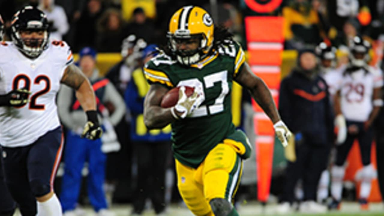 Eddie Lacy improving as receiver, blocker