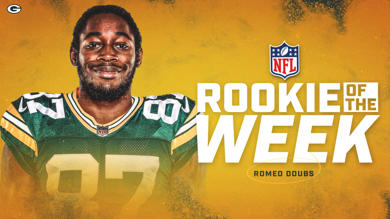 Packers WR Romeo Doubs named NFL Rookie of Week 3