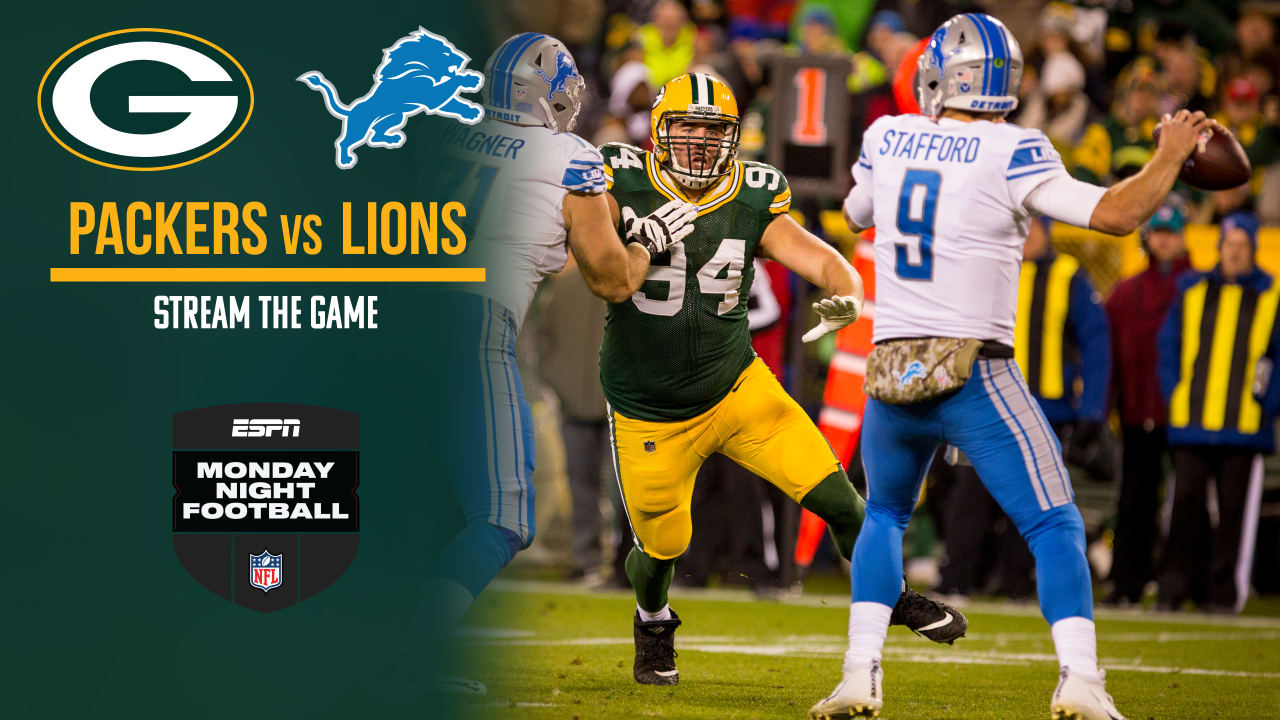 How to watch Lions vs. Packers on Thursday Night Football