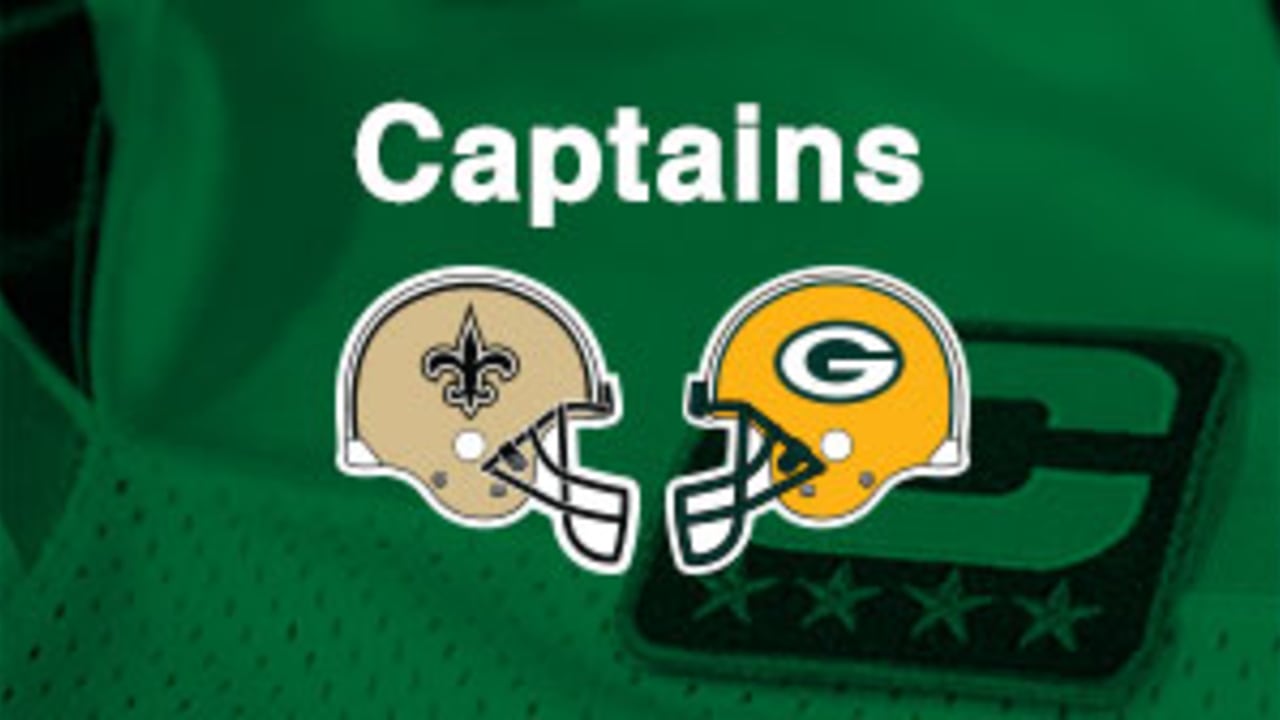 Packers pick captains for Sunday's Saints game