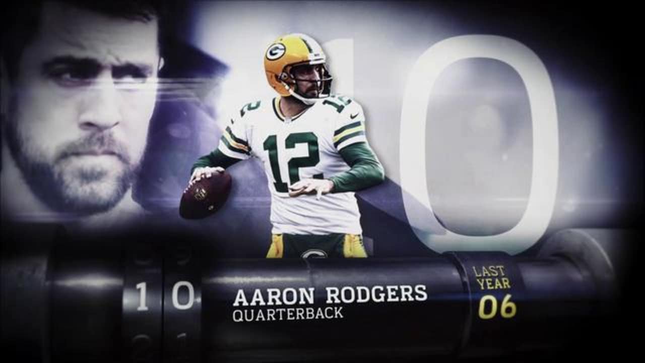 Top 100 Aaron Rodgers Ranked No 10