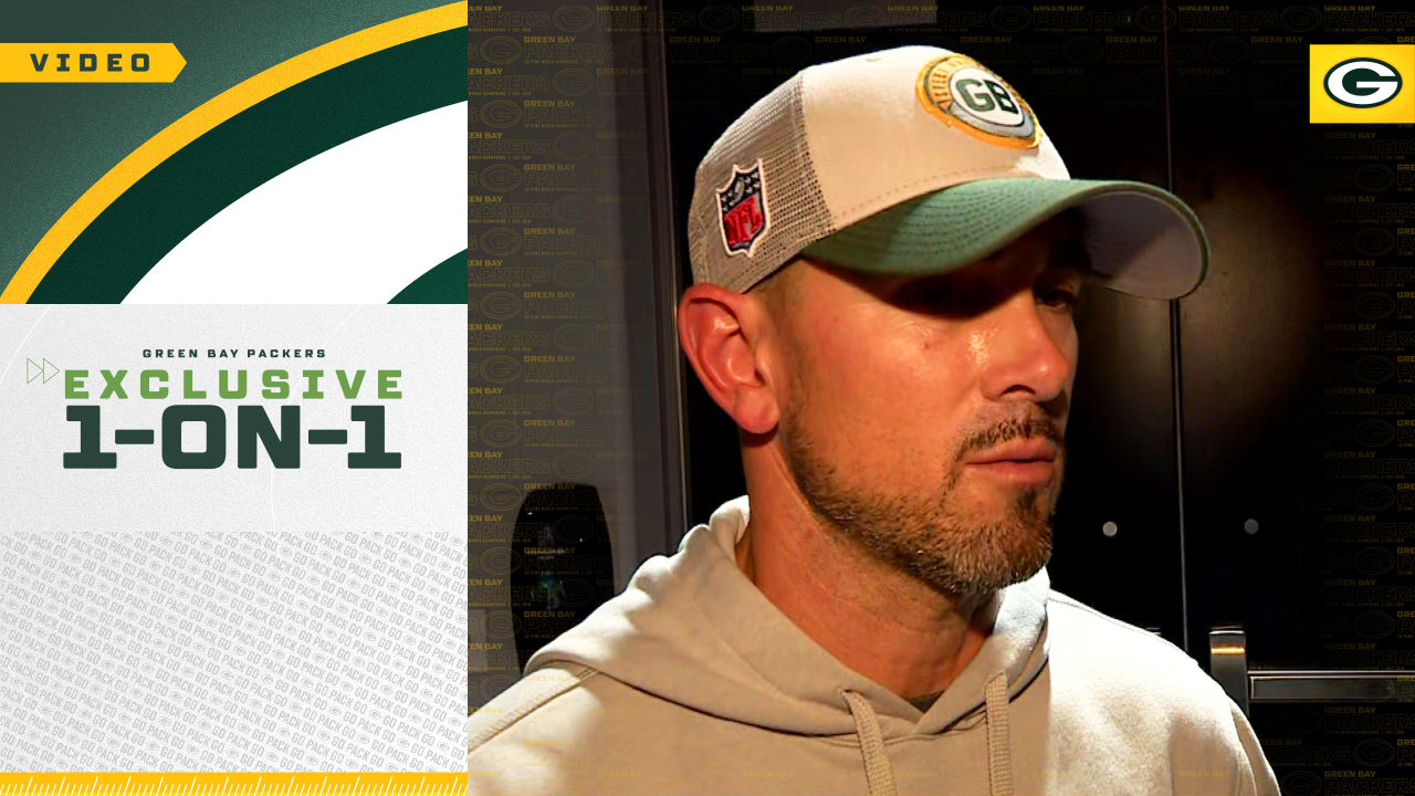 Matt Lafleur Hat / Green Bay Packers Hat / American Football Dad Hat Black