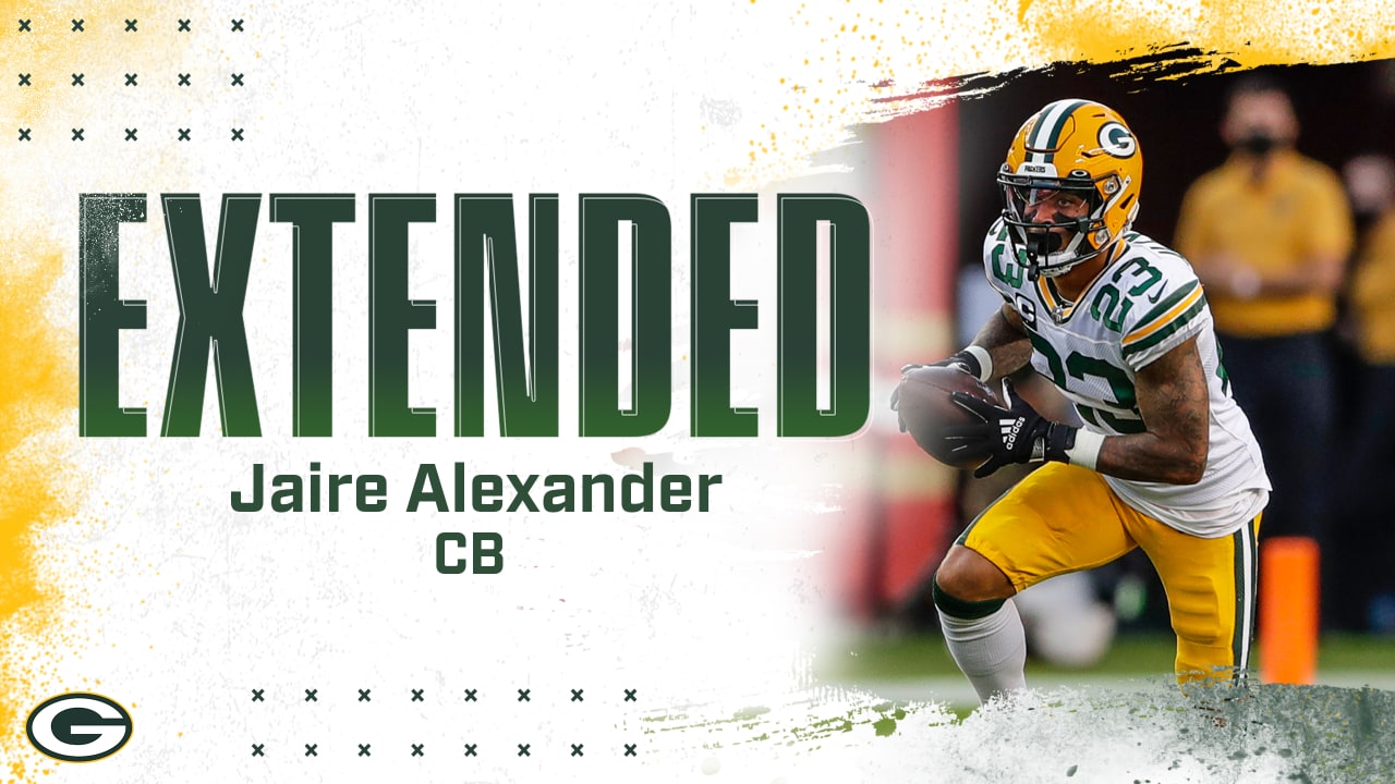 Packers sign CB Jaire Alexander to contract extension 