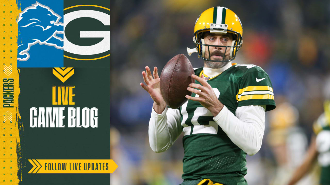 Live Blog: Packers-Lions | Week 18