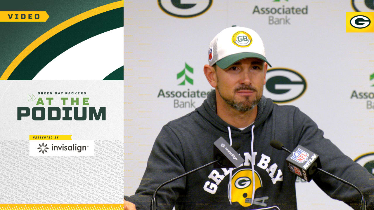 Matt LaFleur Praises Luke Musgrave's Toughness, Grit