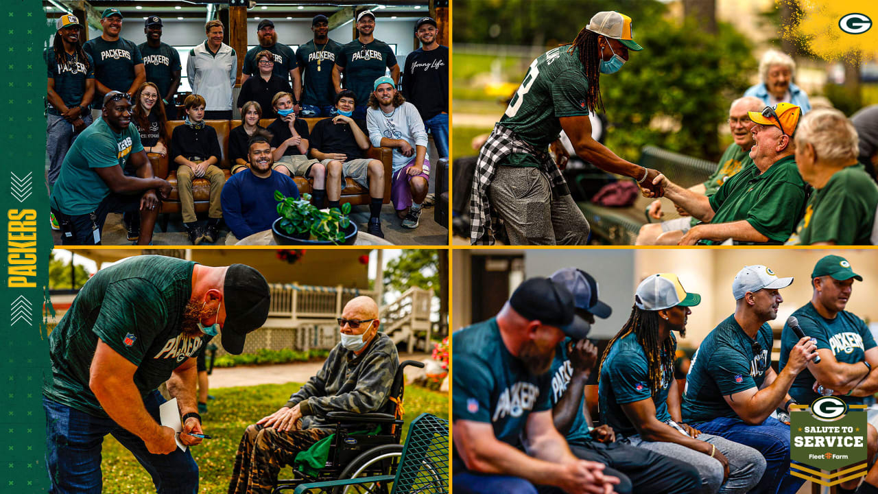 Photos Packers alumni visit Rawhide Youth Services, surprise veterans