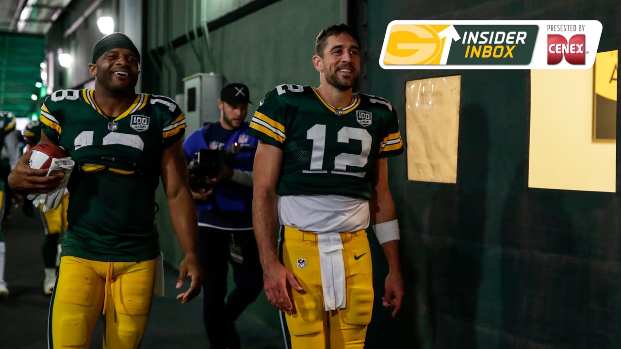 Aaron Rodgers saluted Bears fans after leading a Packers comeback win