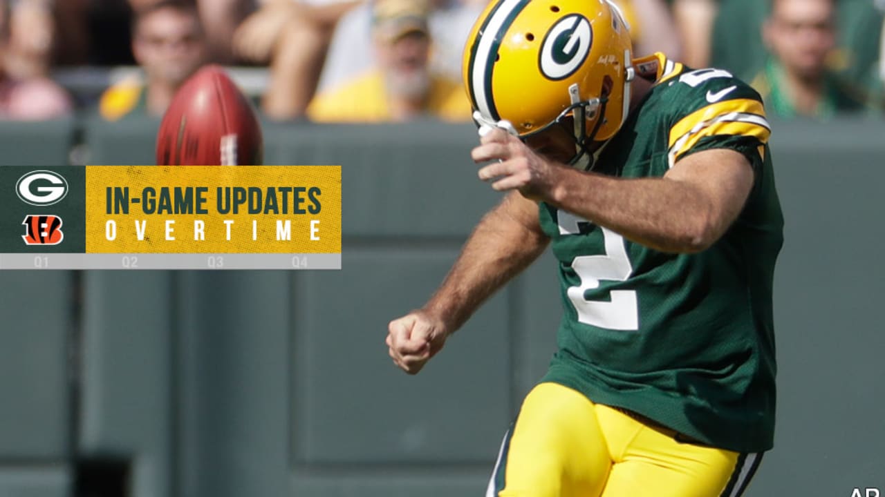 Packers beat Patriots, 27-24 on walk-off field goal in overtime