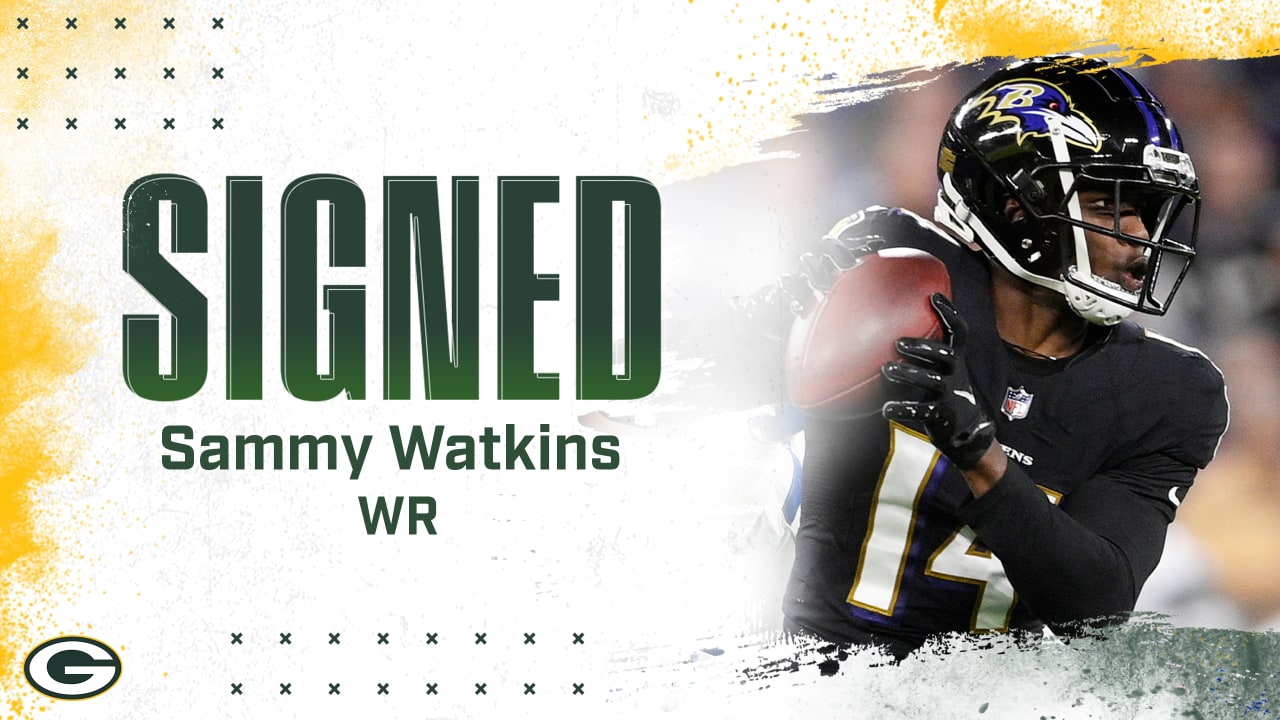 Packers sign WR Sammy Watkins