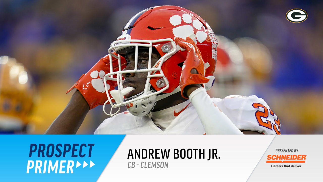 Prospect Primer: Andrew Booth Jr., CB, Clemson