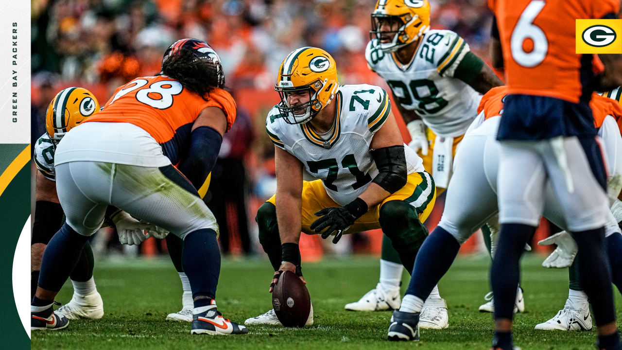 Packers C Josh Myers 'playing the best he's played in his career'