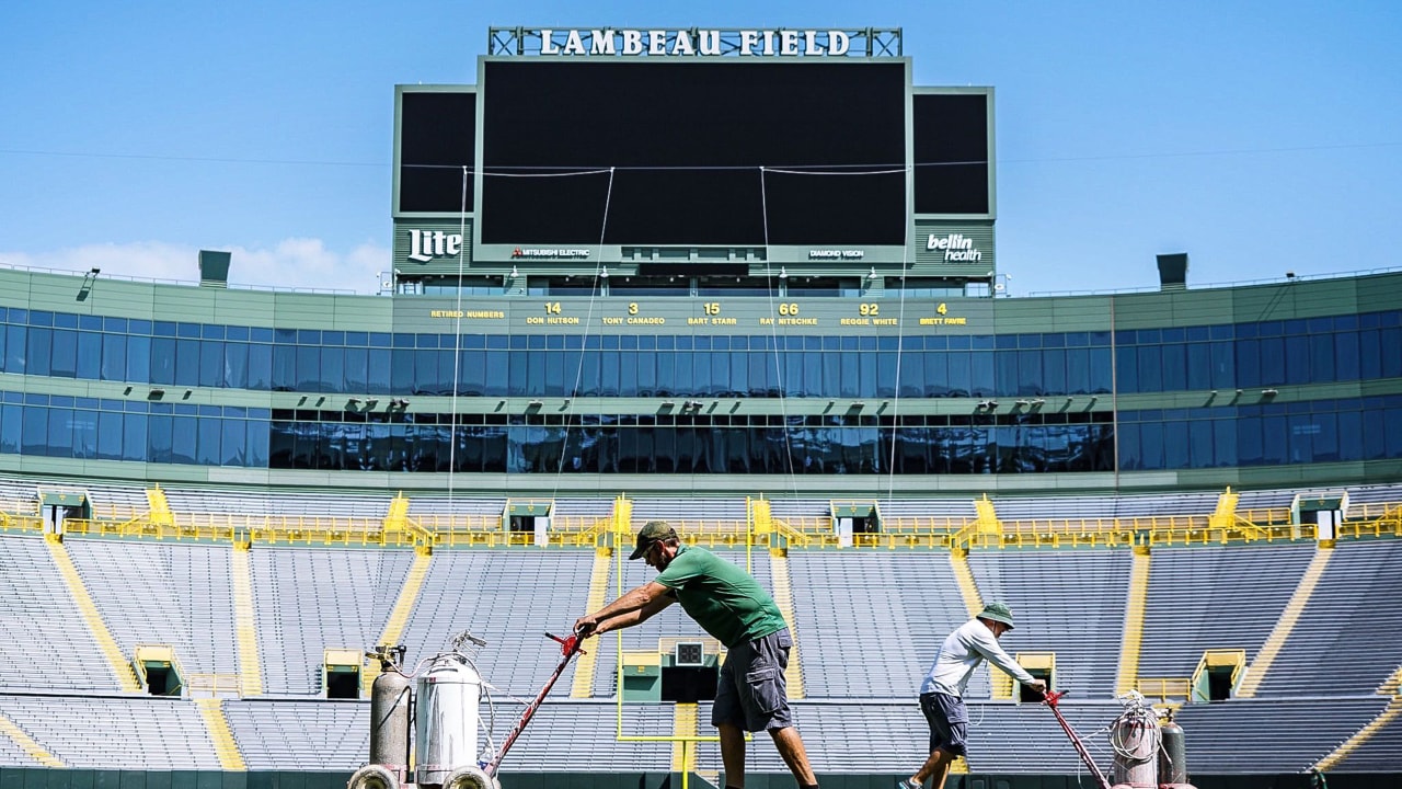 Lambeau Field ready for Packers-Titans game Thursday