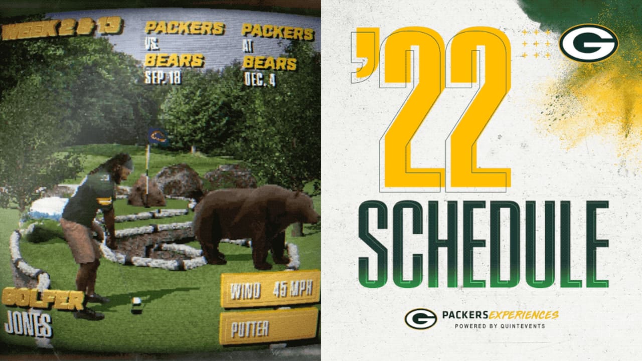 Green Bay Packers 2022 Schedule Reveal