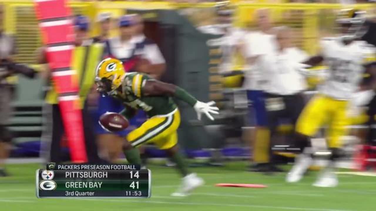 MUST-SEE HIGHLIGHT: Quay Walker hits truck stick on pick-six