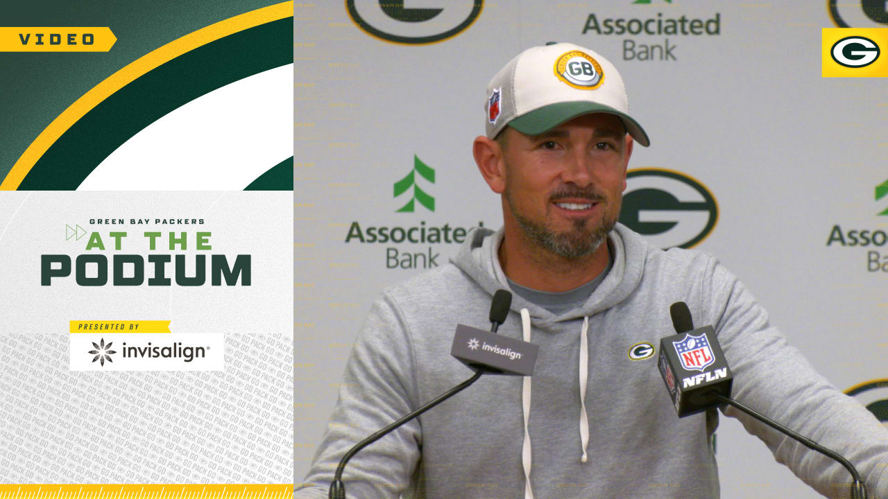 Packers Coach Matt LaFleur on Keisean Nixon, Special Teams - video