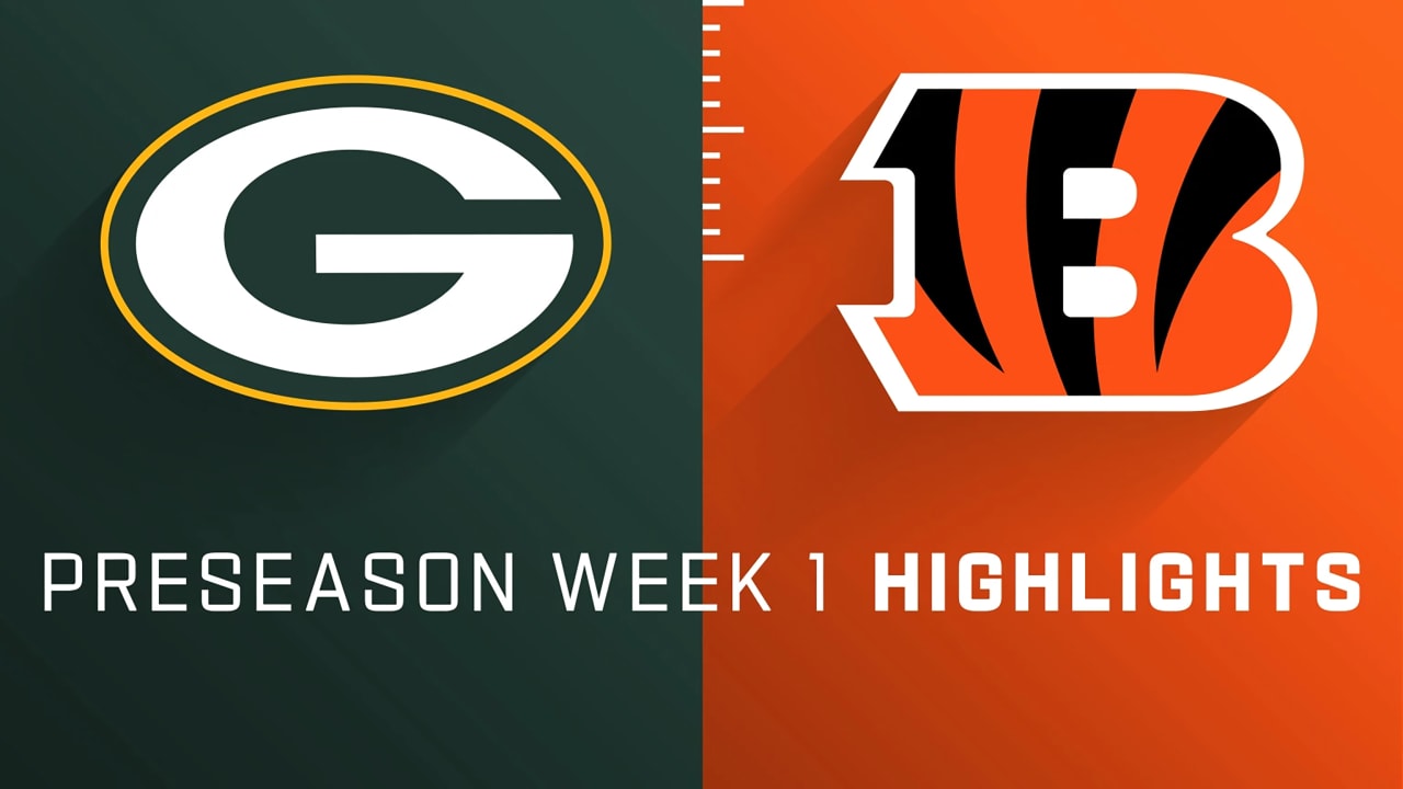 when do the packers play the bengals