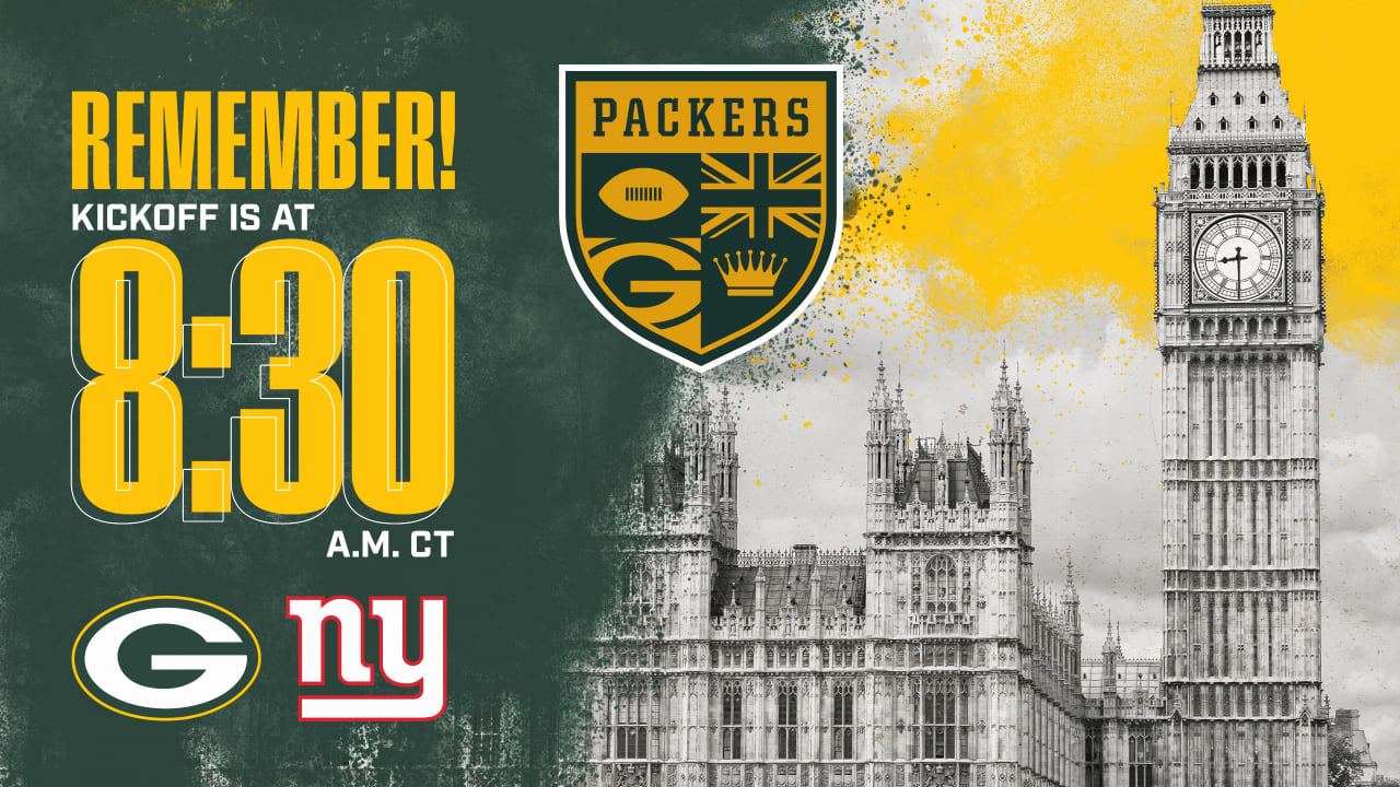 Packers vs. Giants, How to watch, stream & listen to London game