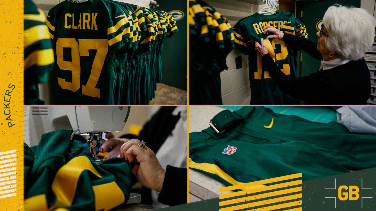 Photos: Packers Seamstresses Prepare 50s Classic Uniforms