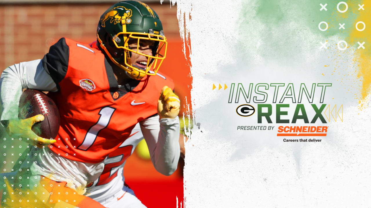 2022 NFL draft: Green Bay Packers draft big WR Christian Watson after trade  with Vikings 