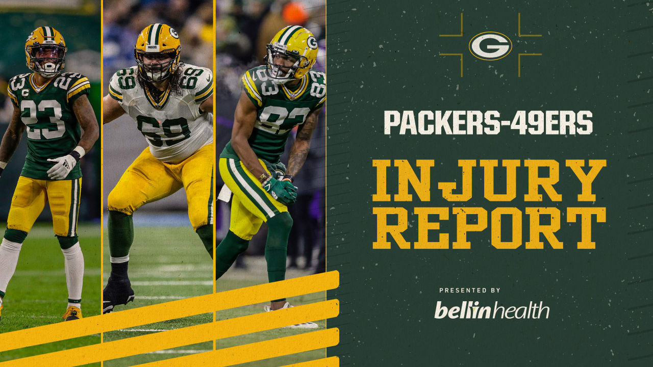 Packers list CB Jaire Alexander, T David Bakhtiari as questionable I Packers-49ers injury report