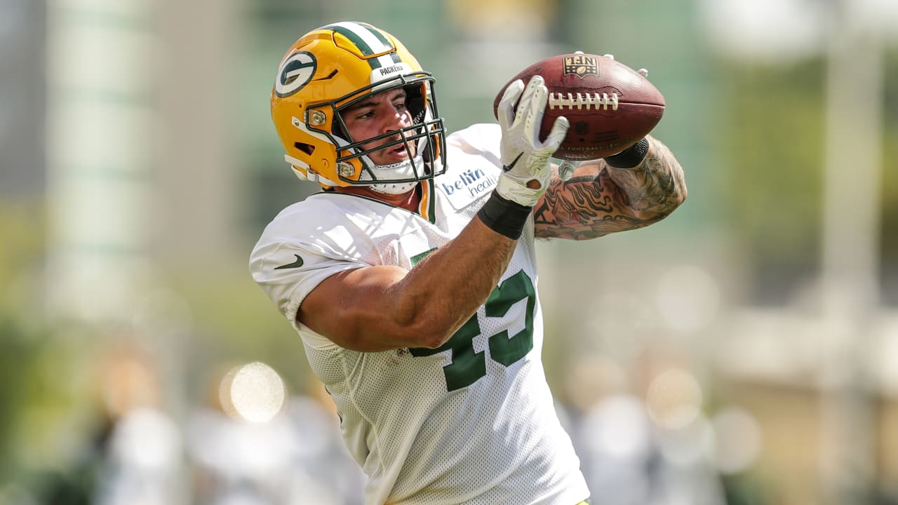 Packers' Aaron Jones nursing hamstring absent from Wednesday practice