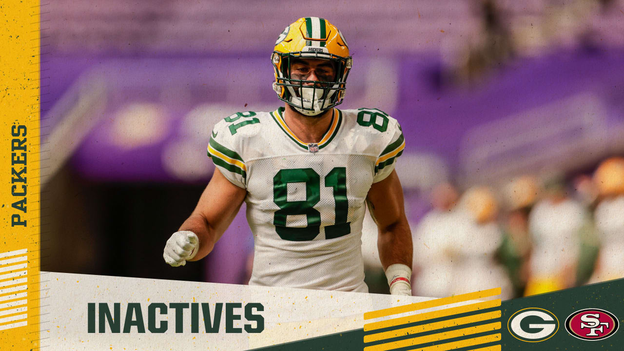 TE Josiah Deguara active for Green Bay