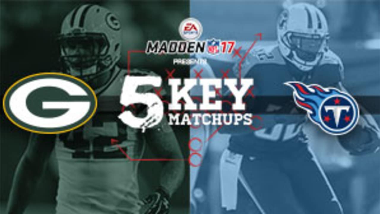 Packers Vs Titans Five Key Matchups