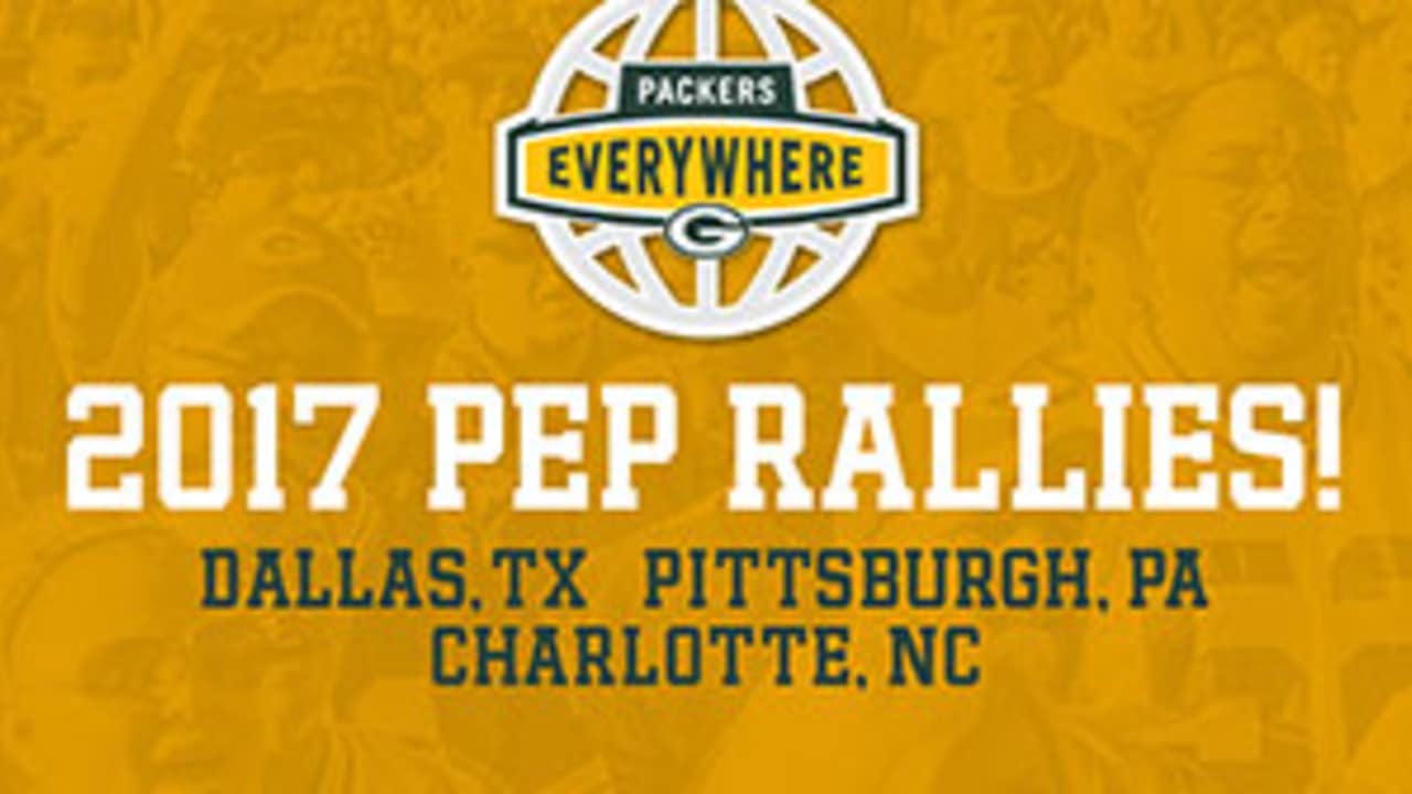 Packers Everywhere to host free pep rallies for fans at away games this