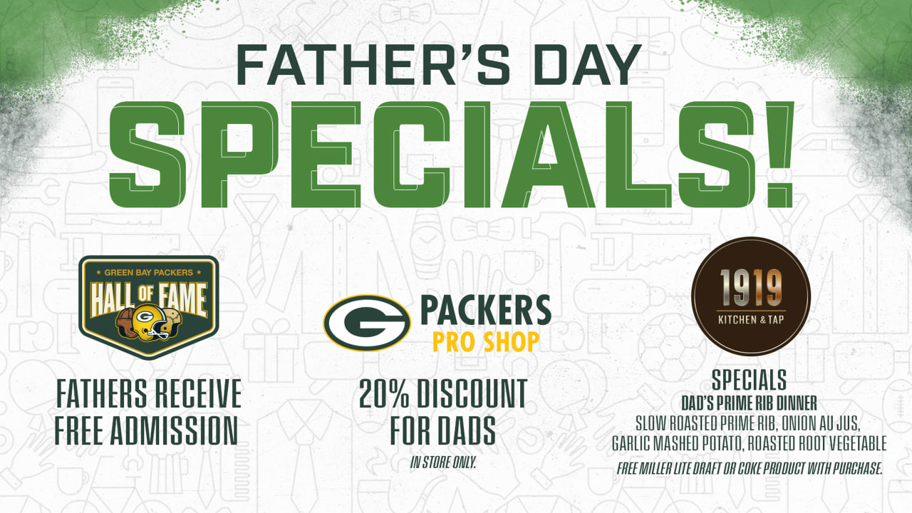 Lambeau Field Atrium offers deals for dads on Father's Day