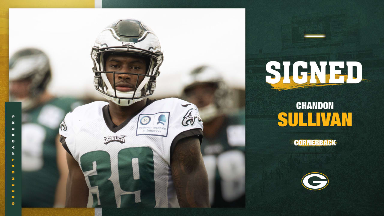 Steelers Signing CB Chandon Sullivan 