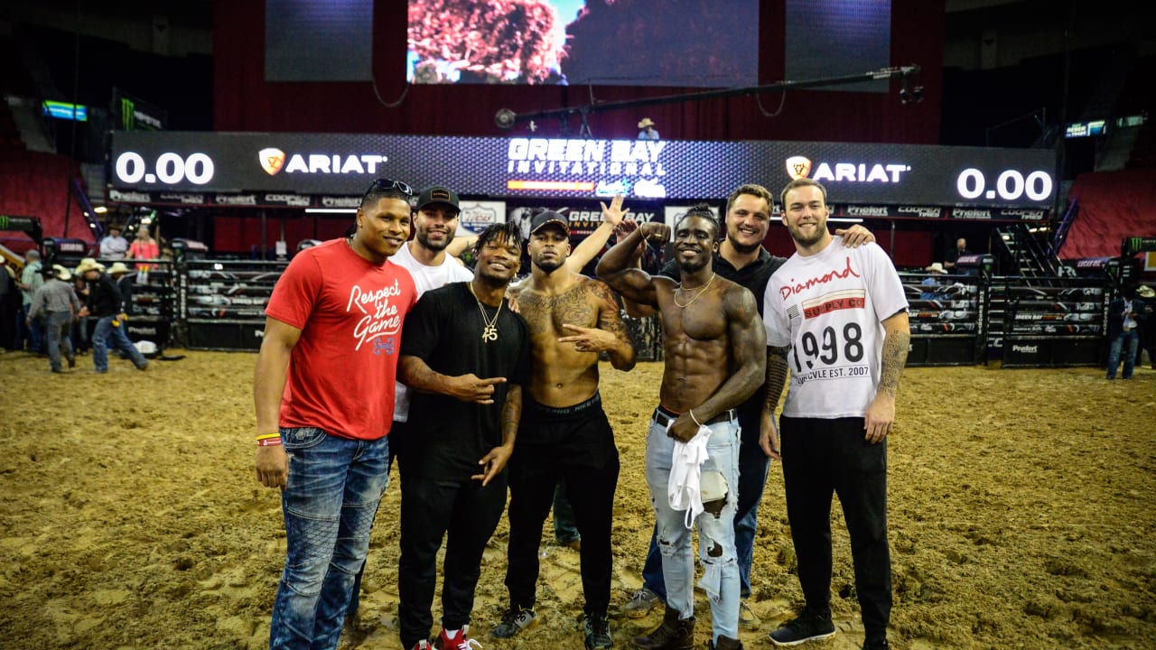 Packers watch Professional Bull Riders in Green Bay