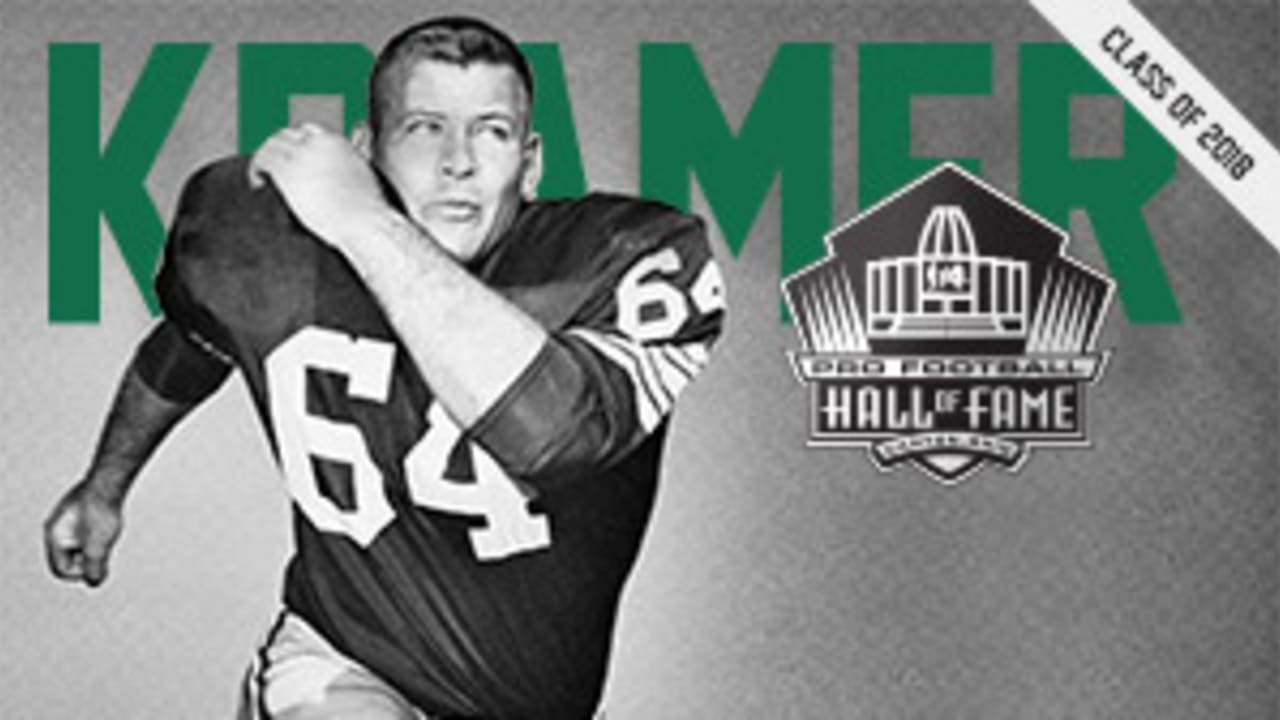 Jerry Kramer named a Senior Finalist by Pro Football Hall of Fame