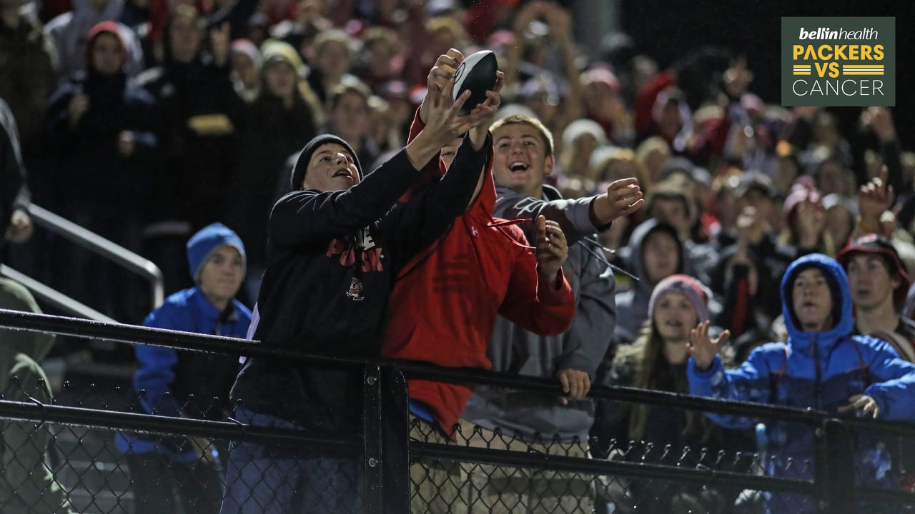 Packers to 'Tackle Cancer' at Oct. 16 Bay Port-De Pere football game