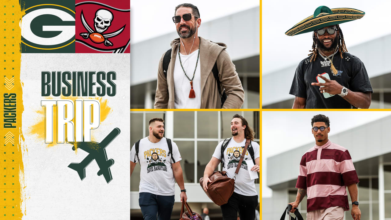 Travel Photos Packers fly to Florida