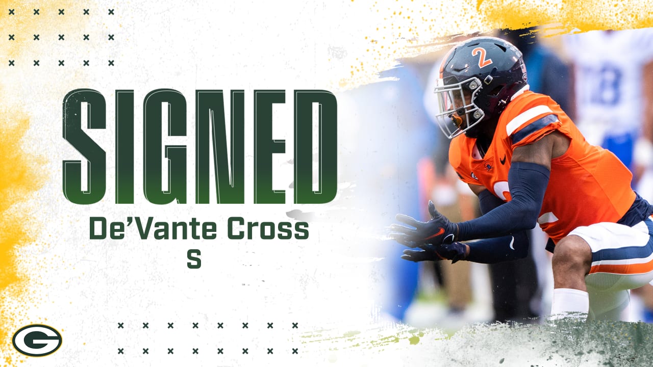Packers sign S De'Vante Cross