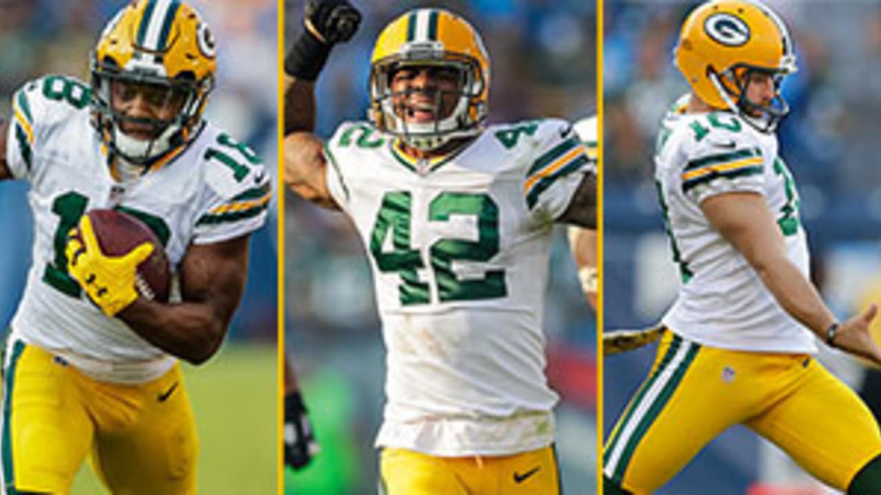 Packers select captains for game in Philadelphia