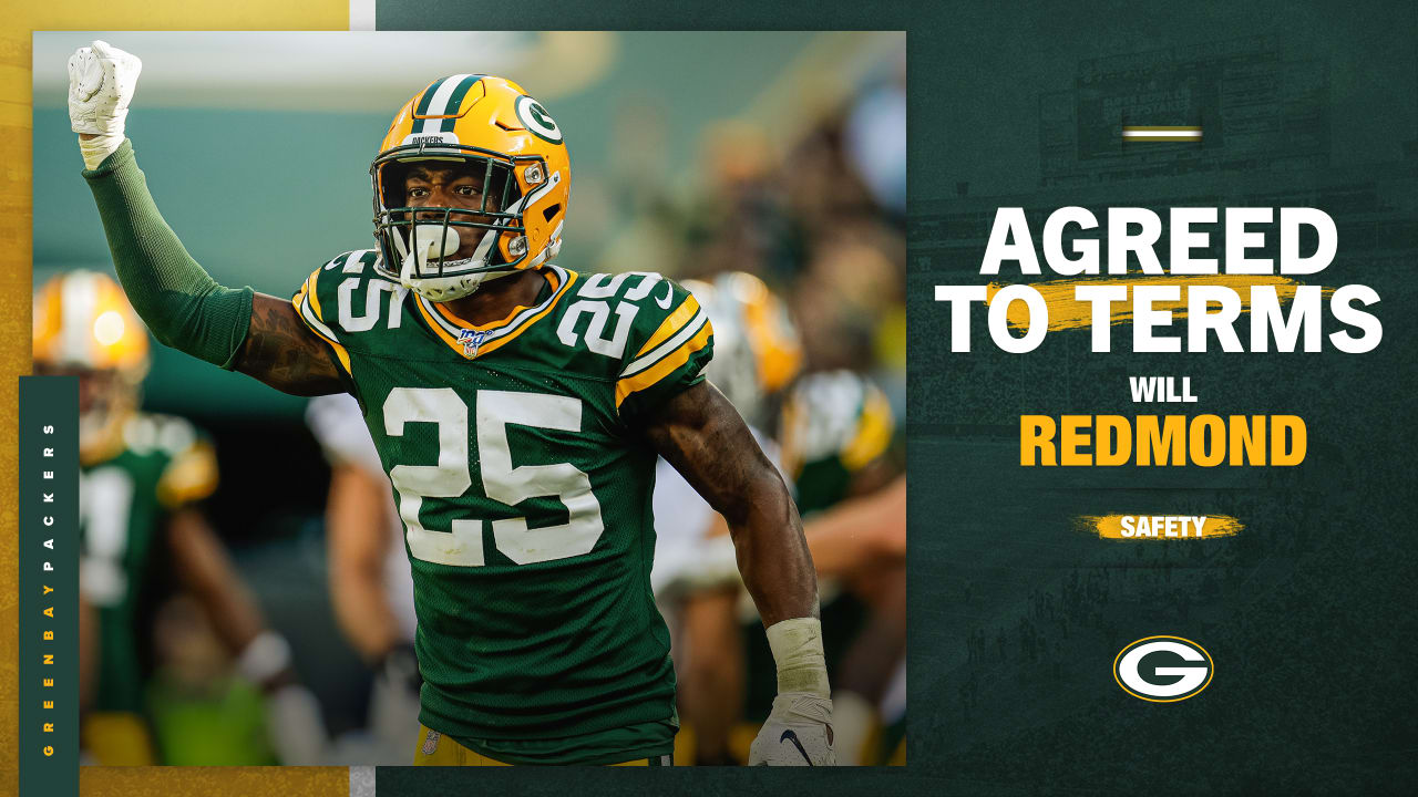 Packers, S Will Redmond agree to terms