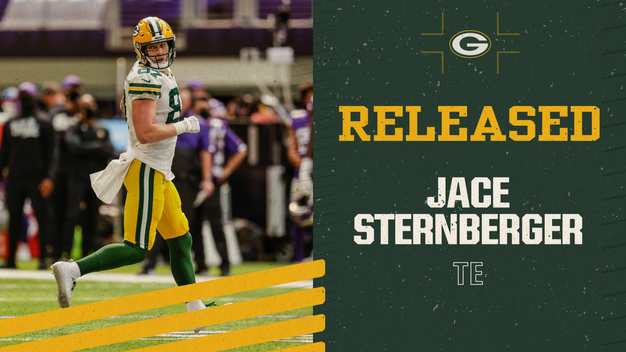 Packers release TE Jace Sternberger