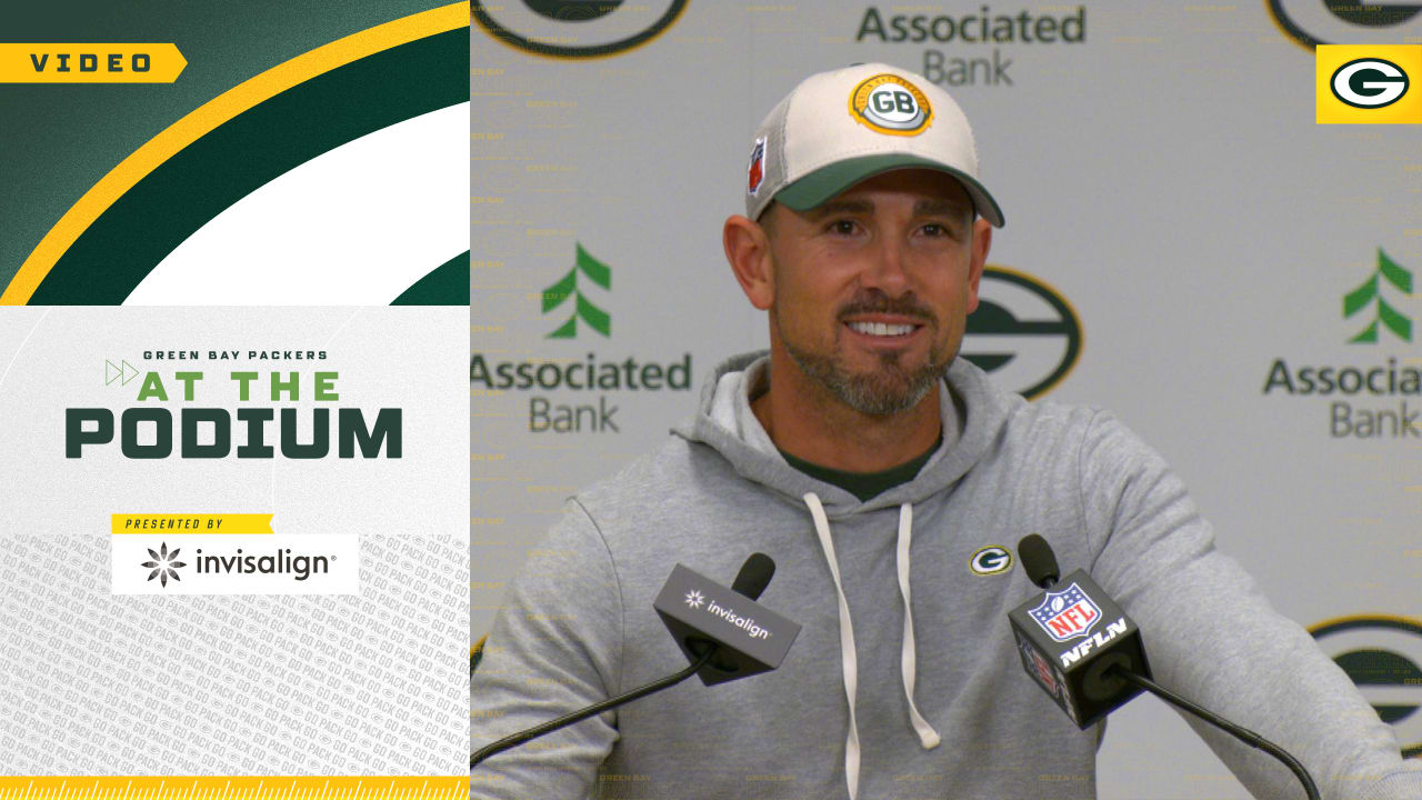 Matt LaFleur: 'There's a lot of improvement out there for us' 