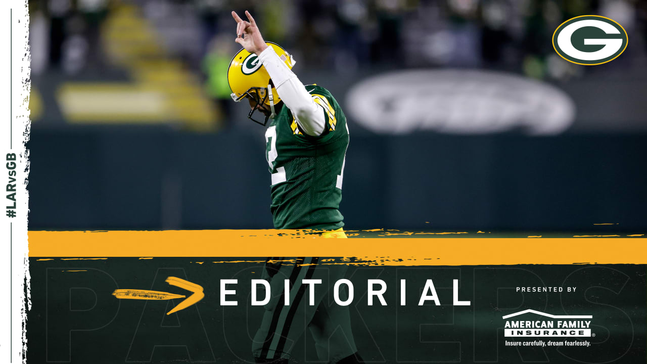 Aaron Rodgers: 'This is a special opportunity'