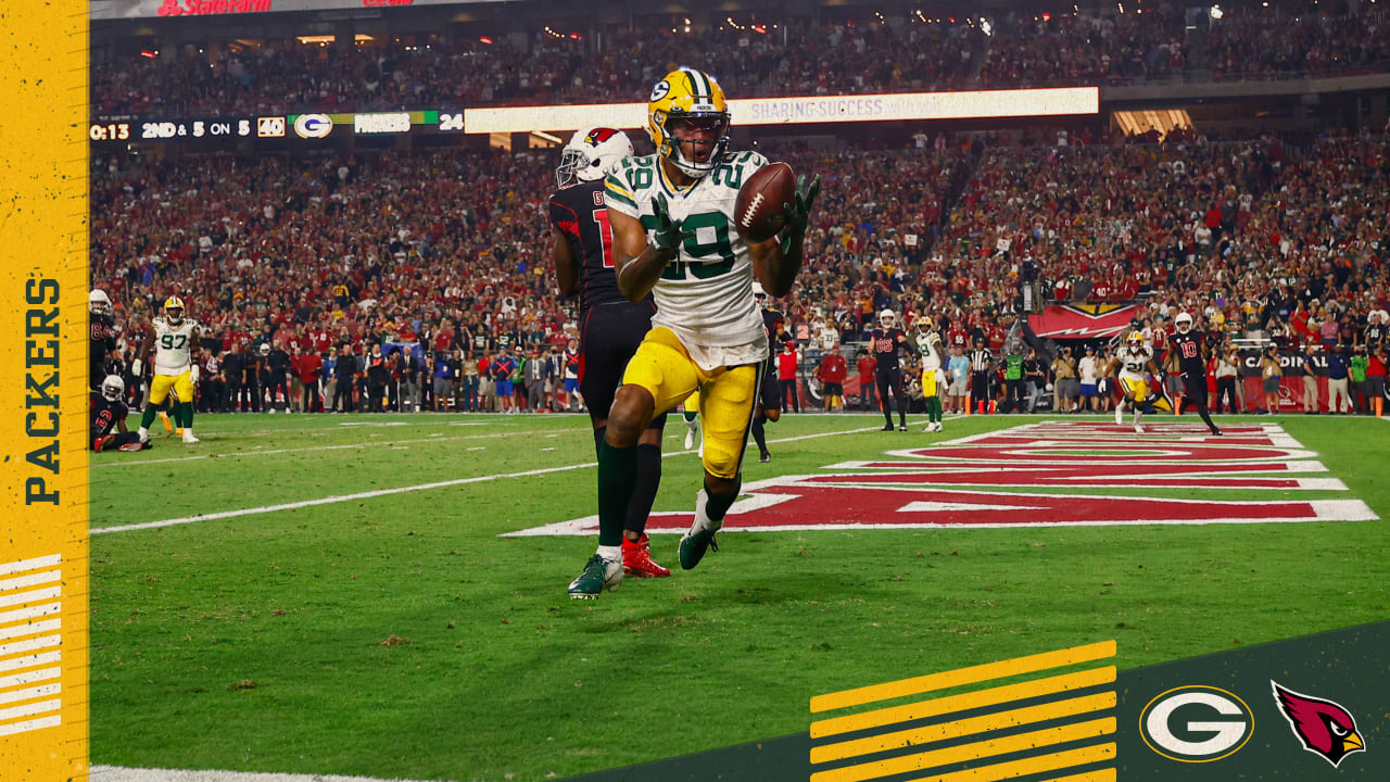 Late interception wins it for Packers, 24-21 over Cardinals