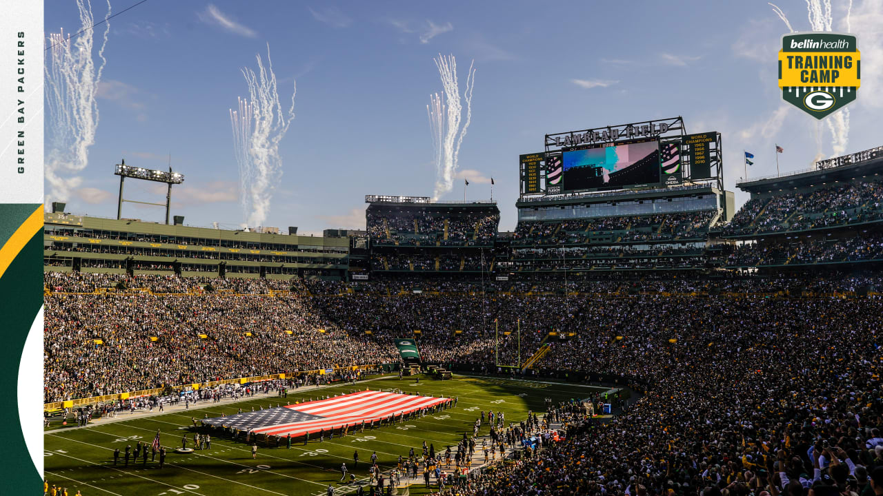 Green Bay Packers vs. New England Patriots Preseason Match at Lambeau