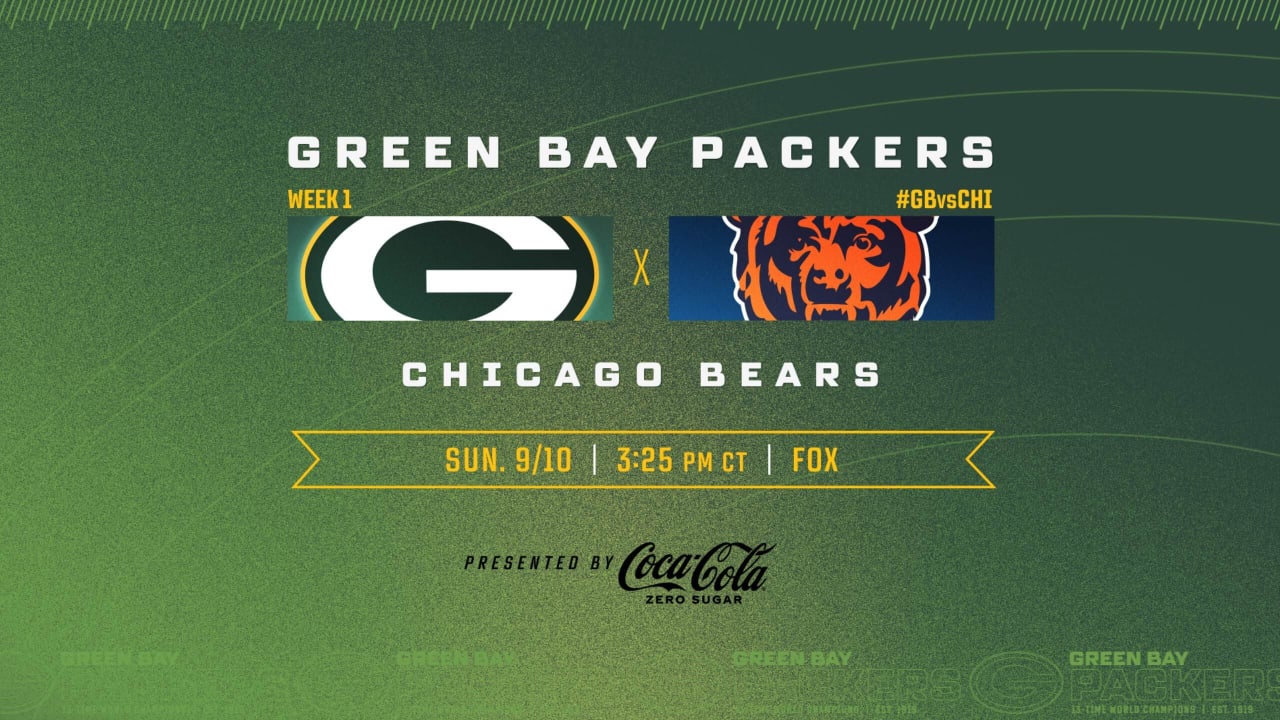 Green Bay Packers Week 1 matchup