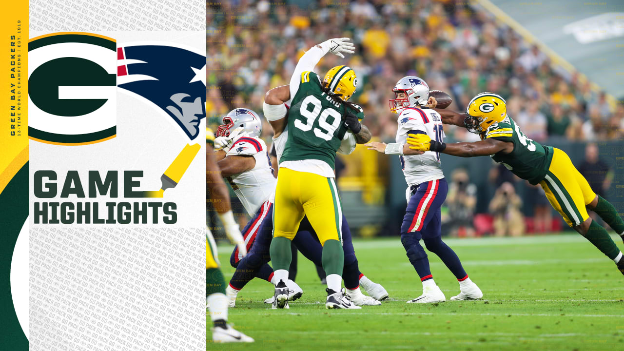 Live updates and highlights from Packers' preseason showdown vs. Patriots