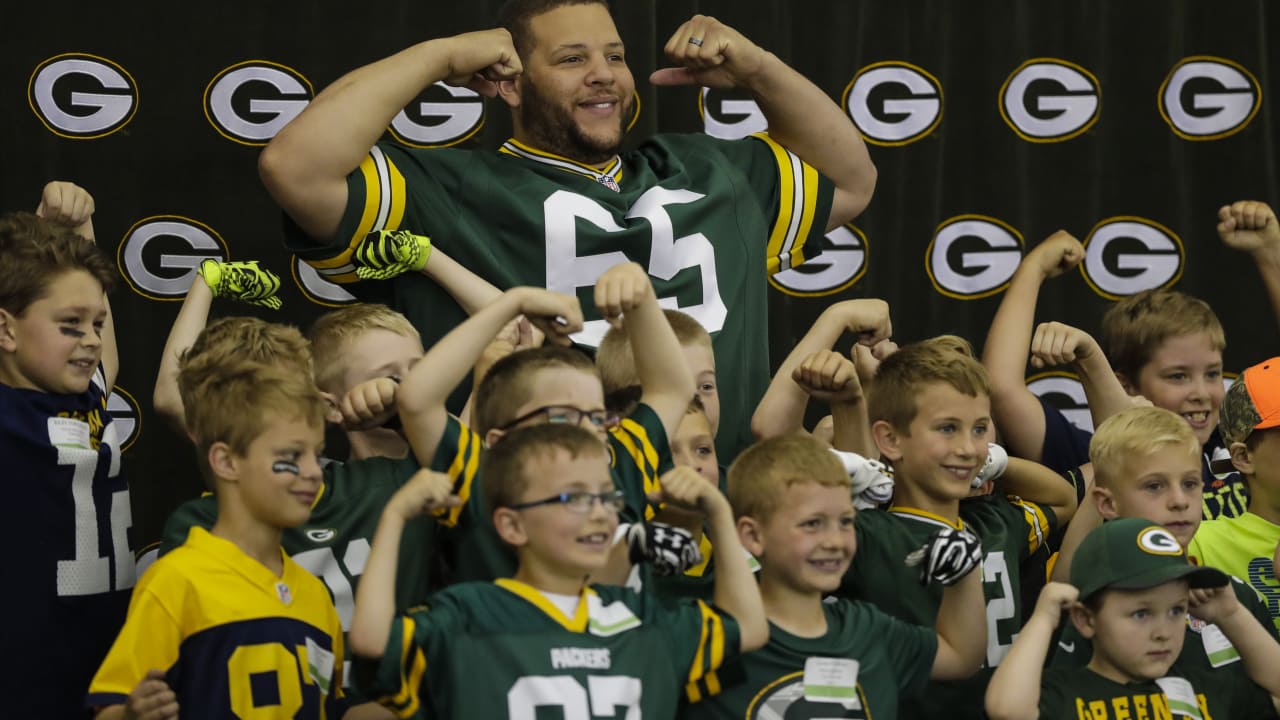 Children's discount packers jersey