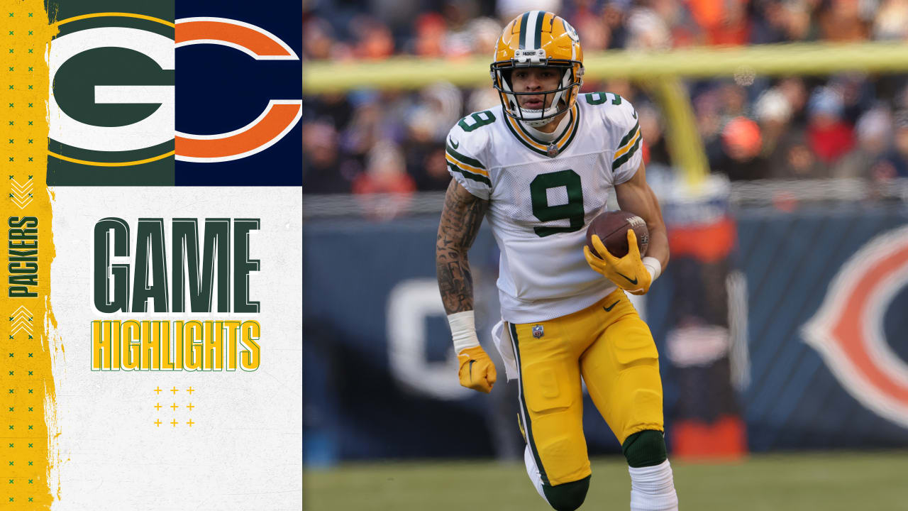 Christian Watson provides spark on all 3 Packers touchdowns vs. Bears