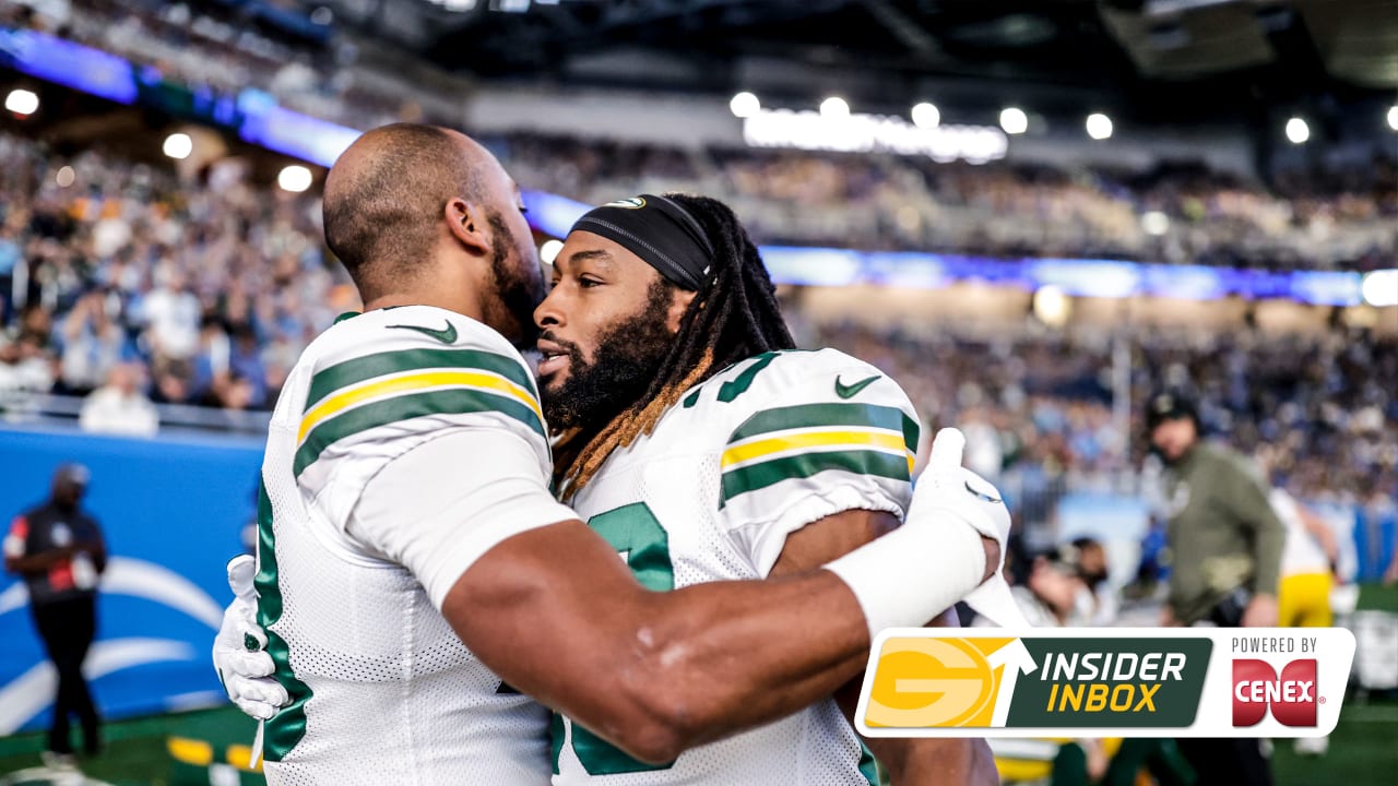 Packers running back AJ Dillon crashed a Lambeau Field stadium tour