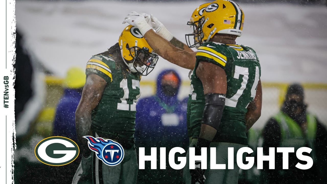 Packers vs. Titans recap: Green Bay rolls at snowy Lambeau Field