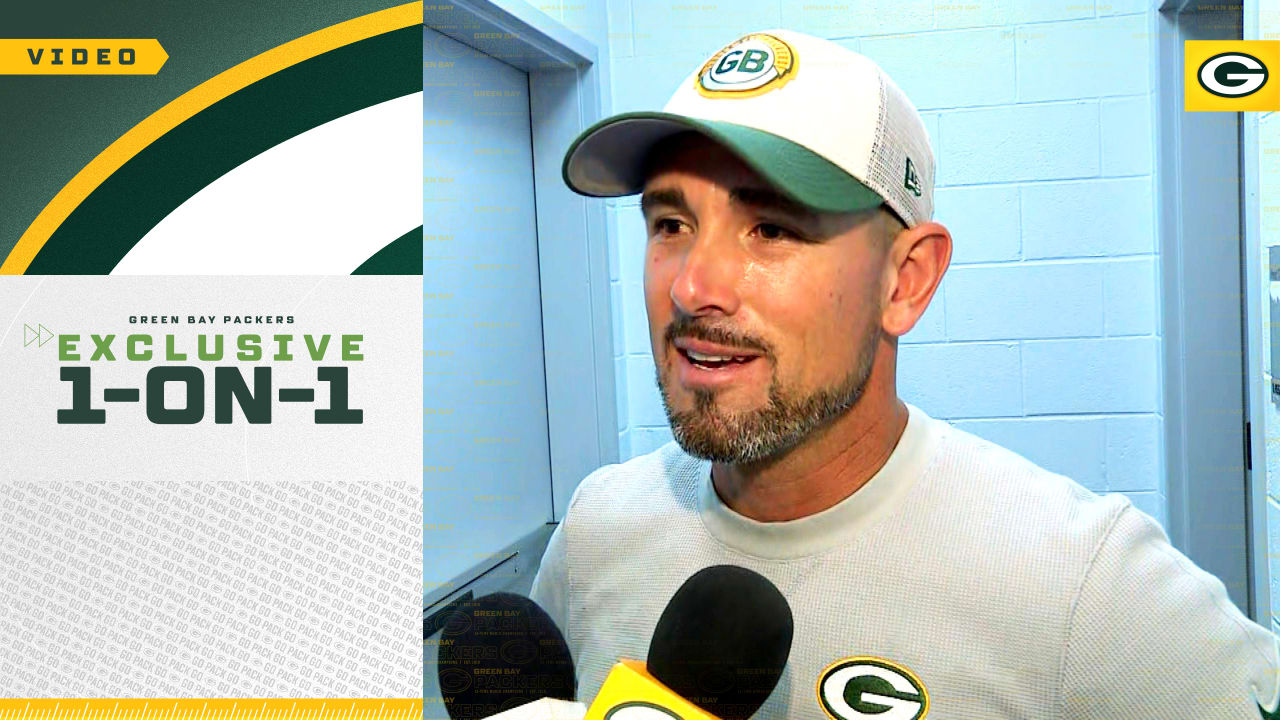 Matt LaFleur 1on1 'Our guys really came to battle' vs. Bears