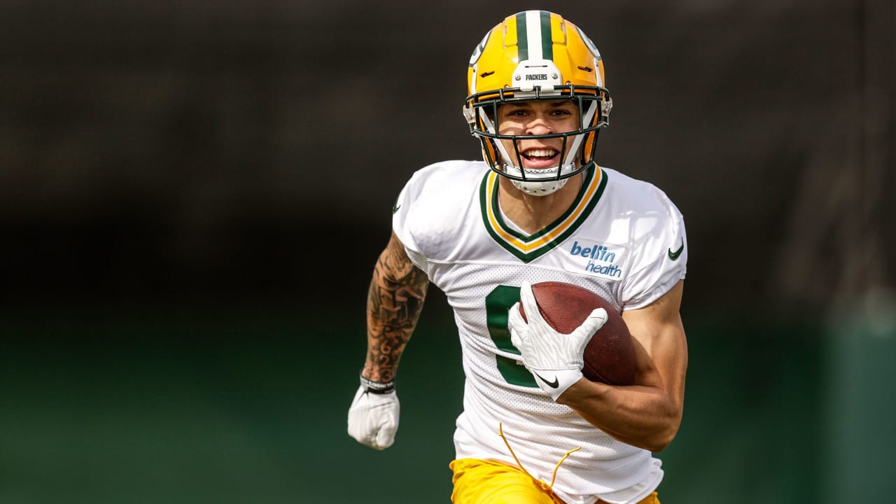 Green Bay Packers: Christian Watson 2022 - Officially Licensed NFL